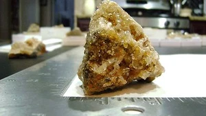 2 1/4" X 2 1/4" Two Tier Crystal Quartz Cluster on Matrix - Ellenville, NY - Picture 1 of 9