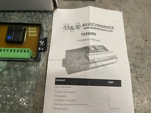 D&R Electronics FS2600-S Brake Light Flasher With Blackout Mode. Brand New! - Picture 1 of 3