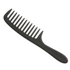 Wide Tooth Comb Detangling Wide Round T Eeth Hair Comb Carbon Comfortable H9i4