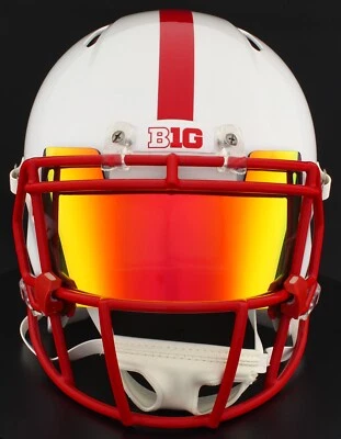 NEBRASKA CORNHUSKERS NCAA Riddell Speed Full Size AUTHENTIC Football Helmet - Image 1 of 4