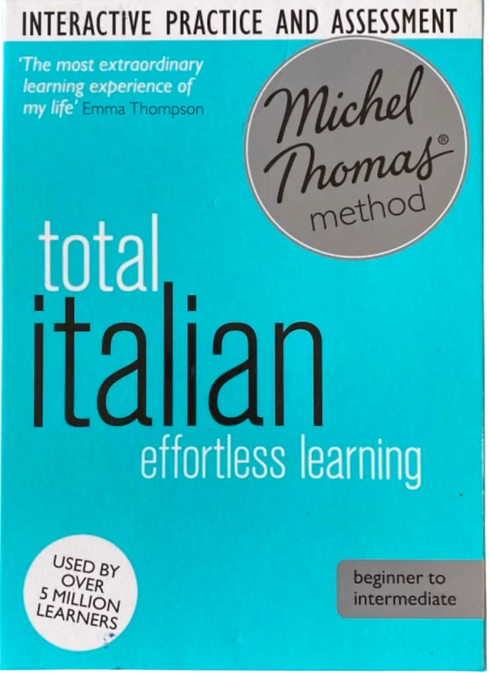Total Italian Effortless Learning Michel Thomas Method Beginner to Intermediate - Image 1 of 1