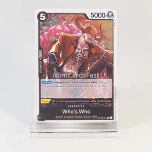 OP08-091 Whos.Who English One Piece Card Game - Picture 1 of 1