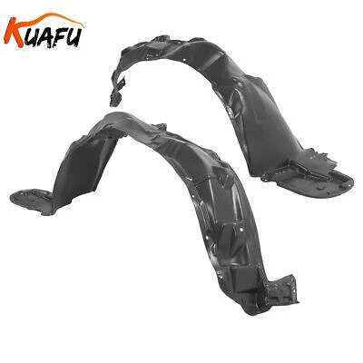 Front Fender Liners Set Driver+Passenger Side For 2010-2015 2012 Toyota Prius - Image 1 of 4