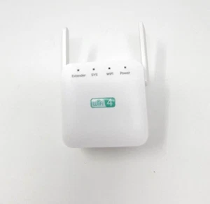 Rozszerzacz zasięgu WiFi 300Mbps Dual Band Booster Biały 360° Pełne pokrycie - Zdjęcie 1 z 2