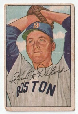 1952 Bowman - #250 Ivan Delock (RC), Boston Red Sox - Image 1 of 2