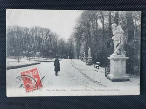 CPA 78 Parc de VERSAILLES - Parterre du Nord - Les Statues sous la Neige - Foto 1 di 2