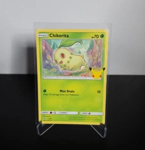 Pokemon TCG Chikorita 2/25 McDonalds 25th Anniversary Regular Promo NM/M - Picture 1 of 1