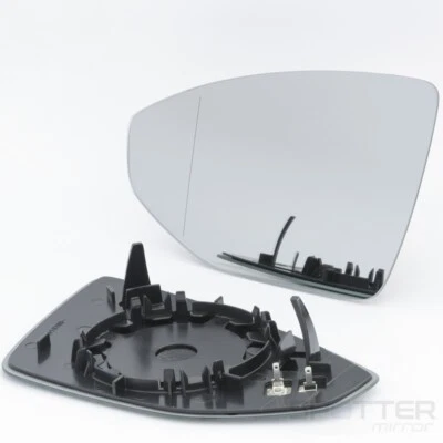 Espejo de cristal para AUDI A6 A7 A8 Quattro 2019-2025 se adapta al lado izquierdo del conductor con calefacción Foto 1 de 2