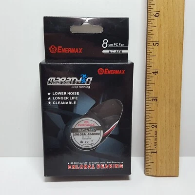 Enermax UC-8EB Marathon Enlobal Bearing 80mm Case Fan - Image 1 of 4