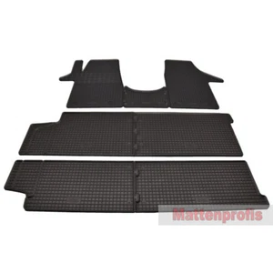 MP Gummimatten Gummifußmatten Komplettauslage für VW T5 Transporter Bj 2003-2015 - Picture 1 of 8