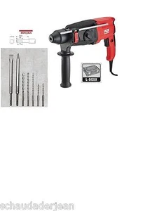 Flex Kombi-Bohrhammer CHE 2-28  SDS-plus  in  L-BOX inkl.Bohrerset  409812 - Bild 1 von 5