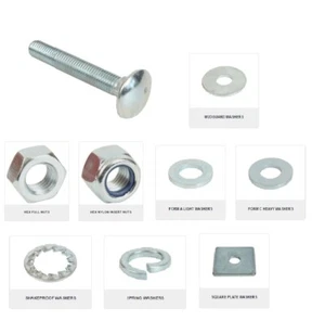 PERNOS Y TUERCAS HEXADECIMALES M8 CUP SQ Pernos Coach Pernos de Transporte (Paquete de 10) - Imagen 1 de 28