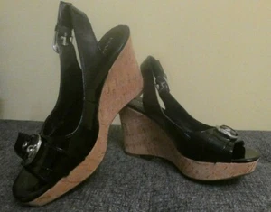 Franco Sarto cork wedge Sandals - Platform heel - size 8.5 M - New / No Box - Picture 1 of 12
