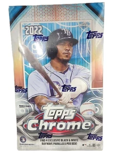 2022 Topps Chrome Baseball Hobby Box Lite Neu Factory Sealed Cal Raleigh Witt RC - Bild 1 von 1