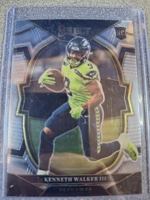 2022 Panini Select - Concourse Kenneth Walker III #2 (RC) V425 - Image 1 of 2