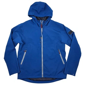 Helly Hansen Mens Blue RWB Rigging Rain Jacket Size XL - Picture 1 of 10