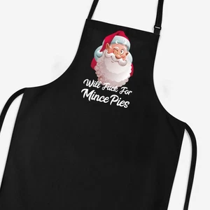 Will F*ck For Mince Pies Schürze - Bild 1 von 5