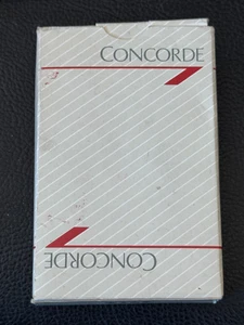 Cartas de juego vintage de British Airlines CONCORDE Air Lines de los años 80 (baraja sellada) - Imagen 1 de 4