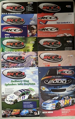RCCA Magazine Jeff Gordon FedEx Texas Terry Nextel Cup Hot Hues Rudolph Budw X12 - Image 1 of 4