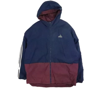 Vintage Adidas Puffer Jacket Size XL Two Tone - Picture 1 of 13