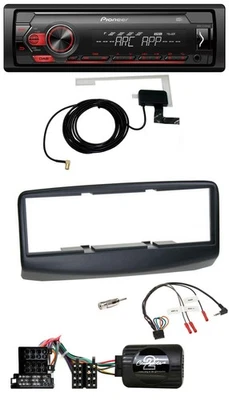 Pioneer 1DIN USB DAB MP3 Lenkrad Autoradio für Fiat Multipla 2006-2010 - Bild 1 von 4