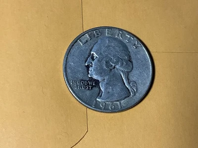 1961 washington quarter -proof reverse? #23 - Image 1 of 2