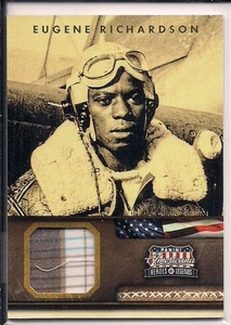 2012 Americana Heroes & Legends Materials 453/499 Eugene Richardson 103 Tuskegee - Picture 1 of 2