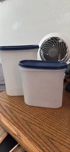 Tupperware Modular Mates 2er Set mattiert oval mit Deckel - Bild 1 von 1