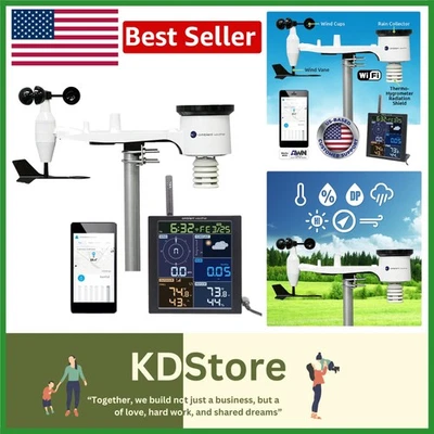 WiFi Weather Station with Remote Monitoring & Custom Alerts - Image 1 of 4