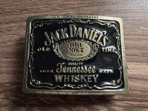 Vintage Jack Daniels Gürtelschnalle 2157 sehr guter Zustand. Sammlerstück  - Bild 1 von 3