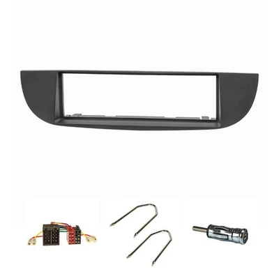 Kit cache radio adapté pour Fiat 500 à partir de 2007 support de cadre de mon... - Photo 1/4