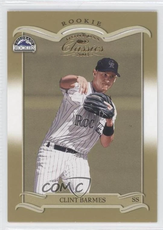 2003 Donruss Classics Rookie /1500 Clint Barmes #190 Rookie RC - Image 1 of 2