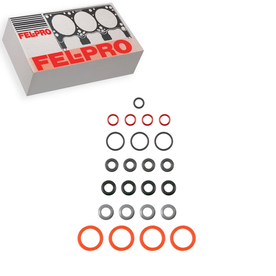 Kit de junta tórica de inyector de combustible Fel-Pro superior e inferior para Subaru Baja 2003-2006 Foto 1 de 1