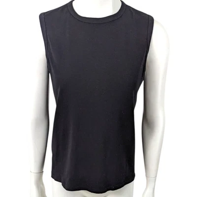 The Row Luxury Cotton Cashmere Muscle Tank Top Tee Shirt- good pre-owned... - Image 1 of 4