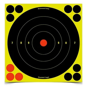 Birchwood Casey Shoot-N-C 8" Bulls-Eye Targets With 360 Pasters 30 Targets 34825 - Picture 1 of 1