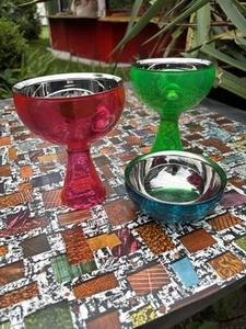 Alessi "Big Love" Ice Cream/Dessert Bowls Made in Italy by Designer Miriam Mirri - Picture 1 of 10