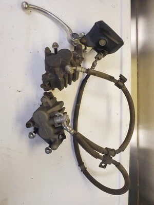 12-16 2015 Kawasaki Ninja 650R EX650 ER-6 sistema de frenos delantero pinzas maestro Foto 1 de 4