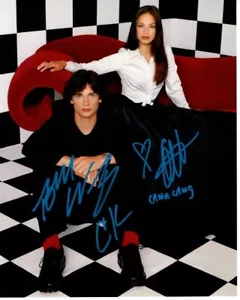 Tom Welling und Kristin Kreuk signiertes 8x10 Smallville Superman Foto - Bild 1 von 1