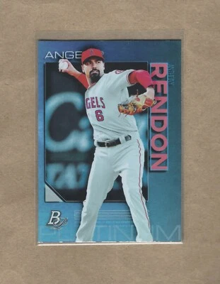 2020 Bowman Platinum -  #64 - Anthony Rendon - Los Angeles Angels - Image 1 of 2