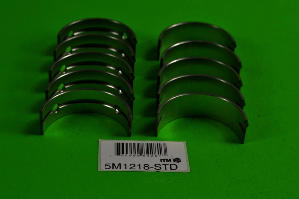 Engine Crankshaft Main Bearing Set ITM 5M1218-STD - Imagem 1 de 1