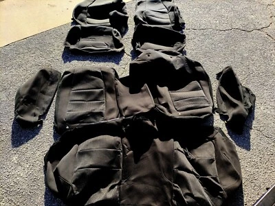 Полный комплект сидений для салона седана Mazda 6 черная ткань 2014 2015 2016 - Изображение 1 из 4