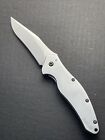 Kershaw Shallot 1840 Assisted Open Knife Frame Lock Plain Edge Blade Usa