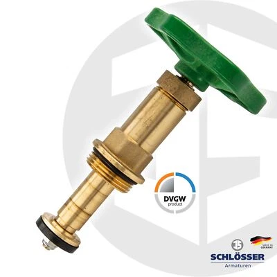 SCHLÖSSER ARMATUREN JS Parte superior de cámara de grasa con husillo no ascendente para válvulas de asiento inclinado