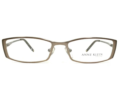Monturas de gafas Anne Klein AKNY 9085 512 plata oro rectangulares 49-16-135 Foto 1 de 4