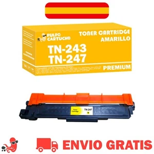 Toner Brother TN-243 / TN-247 Amarillo Compatible - Non Oem - TN243, TN247 - Imagen 1 de 1