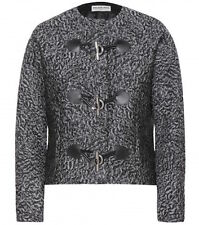 Balenciaga Astrakhan-Jacquard Toggle Jacket & Skirt Size 40