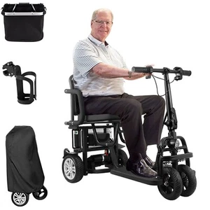 Mobility Scooters for Seniors 280 Lbs, 4 Wheel Mobility Scooter , 20 Miles, 4MPH - Picture 1 of 11
