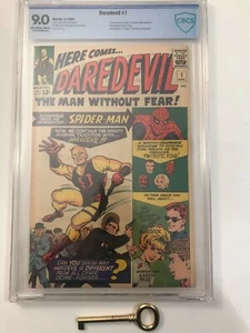 Daredevil #1 CBCS 9.0 Origin & 1st Daredevil aka Matt Murdock! Mega Key - Picture 1 of 2