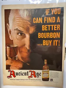 VTG Ad ANCIENT AGE OLD KENTUCKY BOURBON /AUDREY HEPBURN- LIFE MAGAZINE 5/11/1962 - Picture 1 of 2