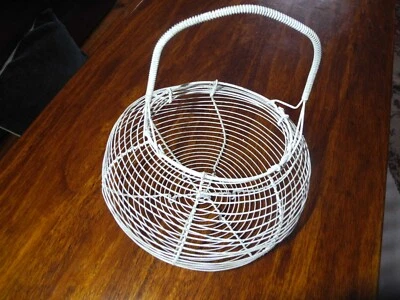 ANCIEN PANIER à SALADE, OEUFS  - Photo 1/3